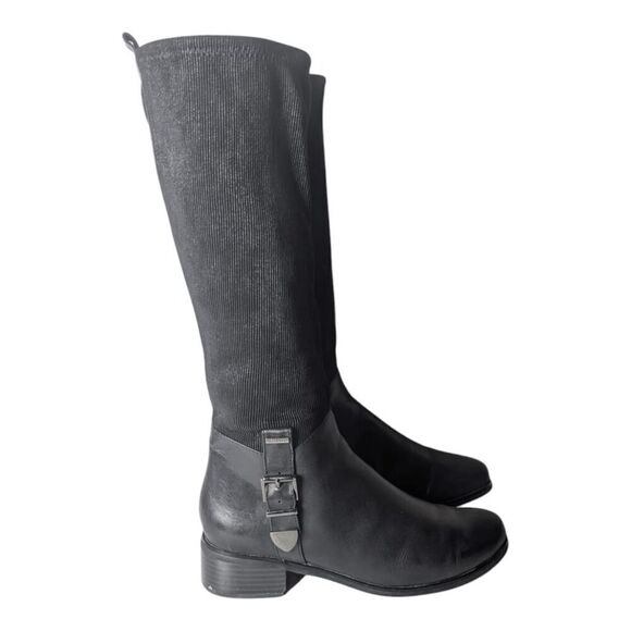 AQUADIVA Kelly Waterproof Leather Riding Boot Size 8M - Picture 3 of 11